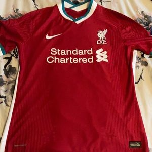 Liverpool player version Home Jersey